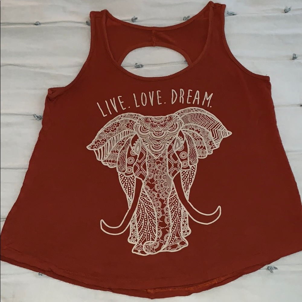 🐘Rue21 Elephant tank top